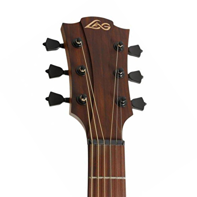 LAG GLA T118D-BLK Dreadnought Black Akustik Gitar